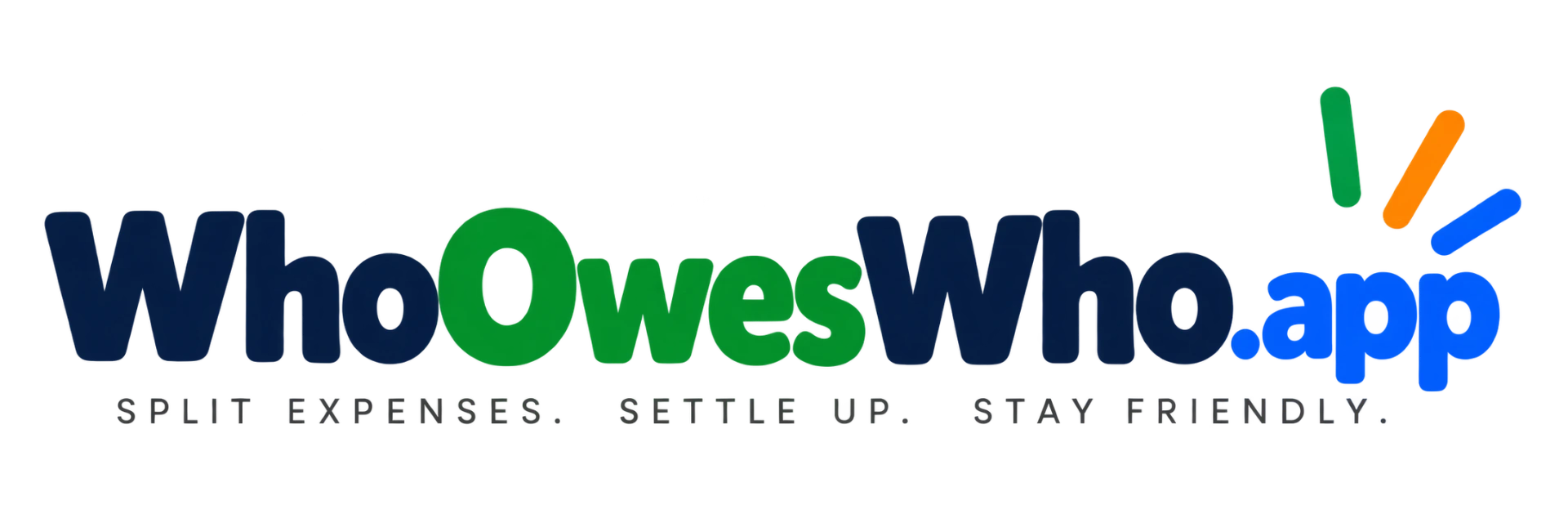 WhoOwesWho.app โ Split expenses. Settle up. Stay friendly.